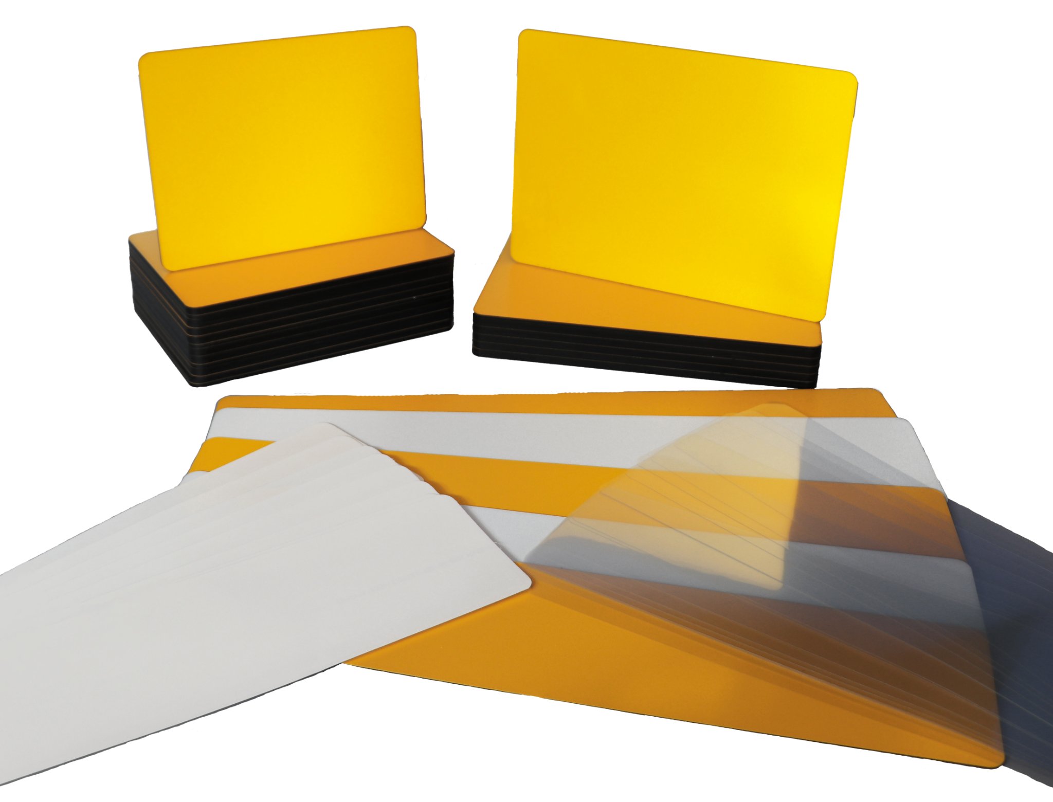 Blank number plates Hiltek compatible Oki laser printers